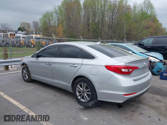 2017 Hyundai Sonata SE with VIN 5NPE24AF5HH531798, listed as a IAAI auction lot 41955060 with 142,985 mi miles and . Bid and sale history available at DreamBid. Image 3.
