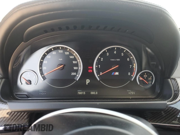 2014 BMW M6 with VIN WBS6C9C57ED466935, listed as a Copart auction lot 46622715 with 78,015 mi miles and Clean title. Bid and sale history available at DreamBid. Image 9.