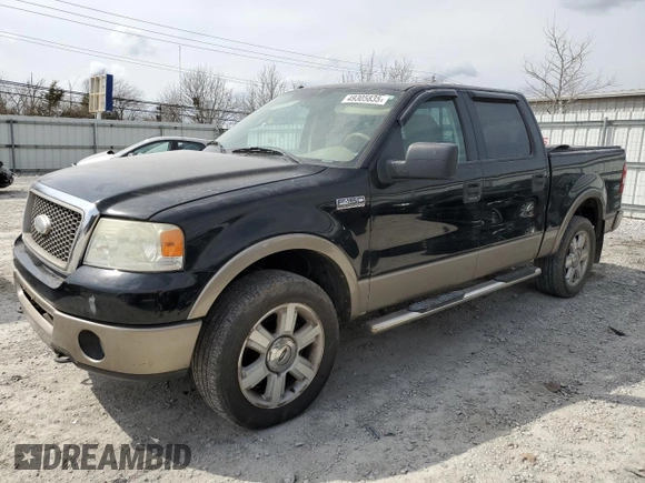 2006 Ford F-150 XL with VIN 1FTPW14V66FB16463, listed as a Copart auction lot 49305835 with 151,955 mi miles and Salvage Title. Bid and sale history available at carsss.com. Image 1.
