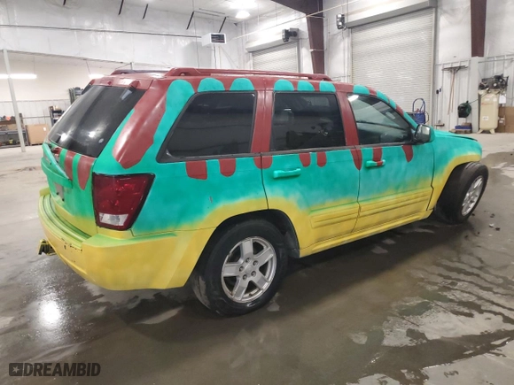 2006 Jeep Grand Cherokee Laredo with VIN 1J4GR48K56C298001, listed as a Copart auction lot 50056945 with 180,274 mi miles and Salvage Title. Bid and sale history available at carsss.com. Image 3.