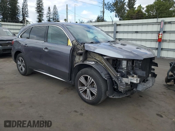 2018 Acura MDX z VIN 5J8YD3H39JL008994, wystawiony jako Copart lot #44883425 z przebiegiem 75 836 mil mil oraz Szkoda całkowita • Salvage title. Historia ofert i sprzedaży dostępna na DreamBid. Obrazek 4.