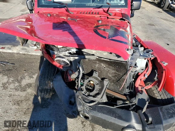 2010 Jeep Wrangler Unlimited Sahara with VIN 1J4BA5H12AL167115, listed as a Copart auction lot 79400574 with 0 mi miles and Salvage Title. Bid and sale history available at carsss.com. Image 12.