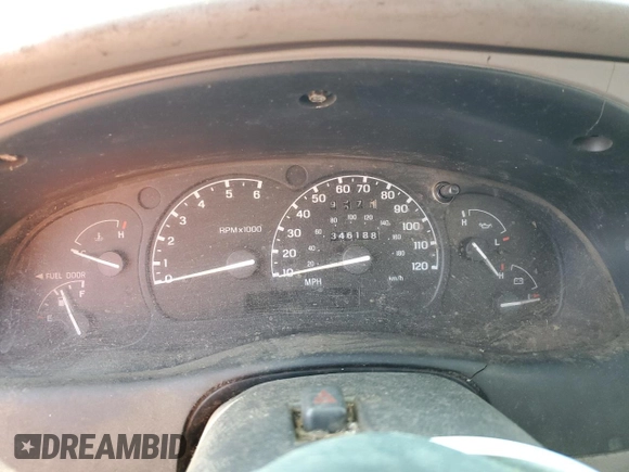1999 Mazda B-Series 2WD Truck SX with VIN 4F4YR12C1XTM24843, listed as a Copart auction lot 46144364 with 346,188 mi miles and Salvage Title. Bid and sale history available at carsss.com. Image 9.