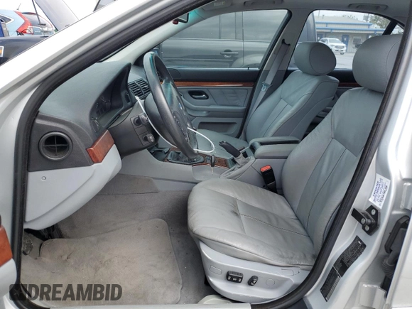 2002 BMW 5 Series 530i with VIN WBADT53482CE93352, listed as a Copart auction lot 51579024 with 149,521 mi miles and Salvage Title. Bid and sale history available at carsss.com. Image 7.