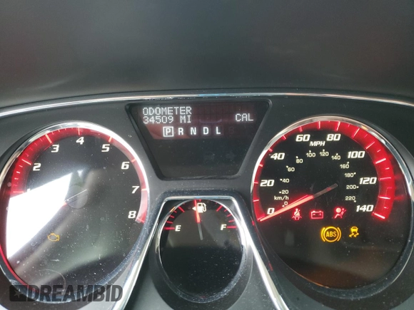 2015 GMC Acadia SLT with VIN 1GKKVRKD7FJ224002, listed as a Copart auction lot 45851335 with 34,509 mi miles and Salvage Title. Bid and sale history available at carsss.com. Image 9.