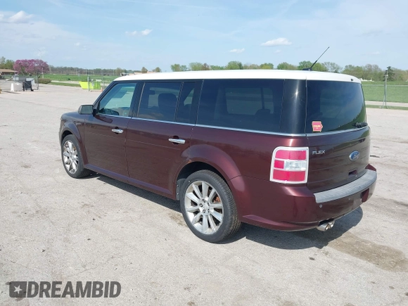 2009 Ford Flex SEL with VIN 2FMDK52C59BA51226, listed as a IAAI auction lot 42091276 with 194,025 mi miles. Bid and sale history available at carsss.com. Image 3.