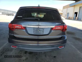 2014 Acura MDX with VIN 5FRYD3H25EB015468, listed as a Copart auction lot 53135115 with 136,477 mi miles and Salvage Title. Bid and sale history available at DreamBid. Image 6.