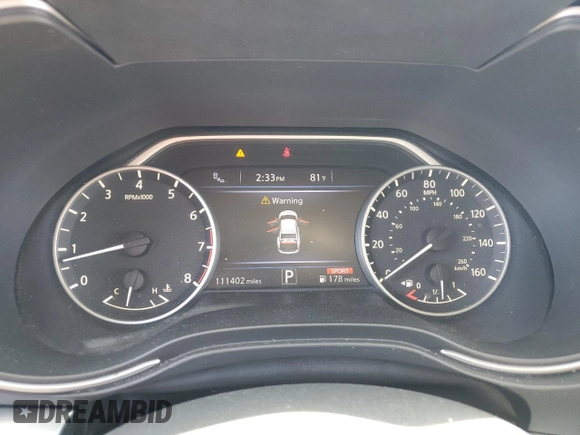 2017 Nissan Maxima SR с VIN 1N4AA6AP9HC412661, выставлен на аукционе Copart как лот 58539115 с пробегом 111 402 миль миль и Списание • Salvage title. История ставок и продаж доступна на DreamBid. Изображение 9.