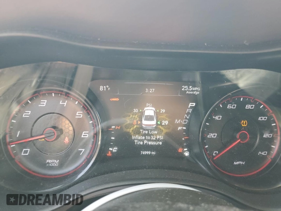 2020 Dodge Charger SXT z VIN 2C3CDXBG5LH177636, wystawiony jako Copart lot #48806955 z przebiegiem 74 999 mil mil oraz Szkoda całkowita • Salvage title. Historia ofert i sprzedaży dostępna na DreamBid. Obrazek 9.