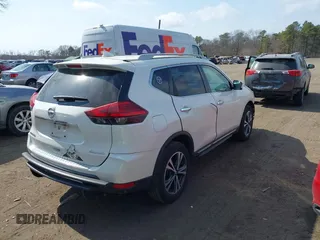 2017 Nissan Rogue SV with VIN 5N1AT2MV5HC873598, listed as a IAAI auction lot 41718074 with 63,467 mi miles. Bid and sale history available at carsss.com. Image 4.