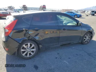 2012 Hyundai Accent SE with VIN KMHCU5AE0CU040645, listed as a Copart auction lot 49918515 with 195,268 mi miles and Salvage Title. Bid and sale history available at carsss.com. Image 3.