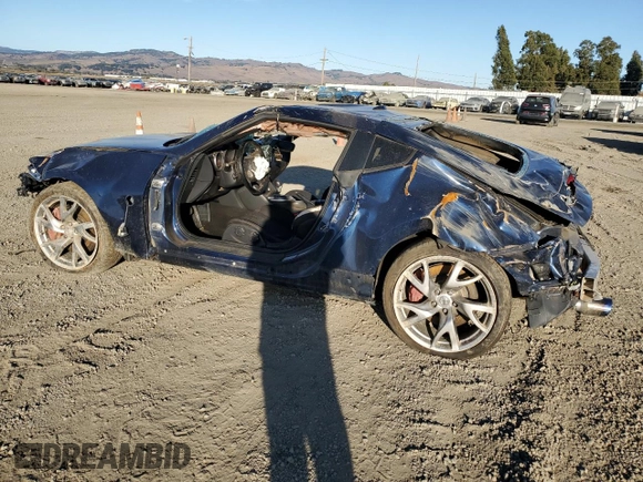 2015 Nissan 370Z with VIN JN1AZ4EHXFM440795, listed as a Copart auction lot 78457544 with 0 mi miles and Non Repairable. Bid and sale history available at carsss.com. Image 2.