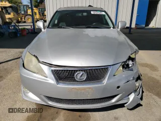 2006 Lexus IS 250 Manual with VIN JTHBK262465024108, listed as a Copart auction lot 48409385 with 90,511 mi miles and Salvage Title. Bid and sale history available at carsss.com. Image 5.