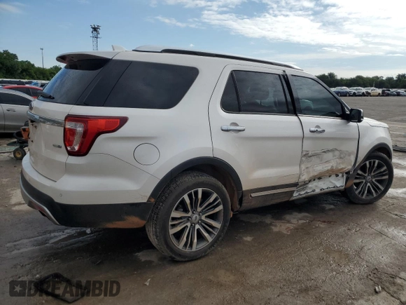 2016 Ford Explorer Platinum с VIN 1FM5K8HT3GGC30965, выставлен на аукционе Copart как лот 58735995 с пробегом 105 703 миль миль и Списание • Salvage title. История ставок и продаж доступна на DreamBid. Изображение 3.