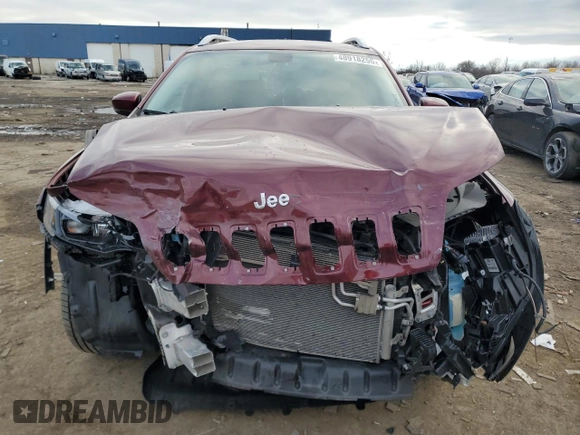 2020 Jeep Cherokee Latitude Plus with VIN 1C4PJMLX4LD594343, listed as a Copart auction lot 48918255 with 79,196 mi miles and Salvage title. Bid and sale history available at DreamBid. Image 5.