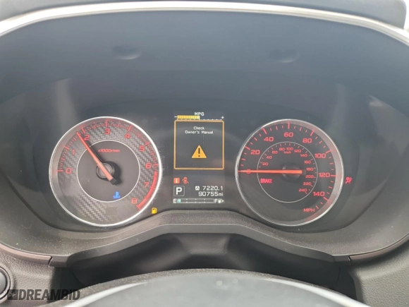 2017 Subaru Impreza Sport with VIN 4S3GKAK68H3608696, listed as a Copart auction lot 49888735 with 90,755 mi miles and Salvage Title. Bid and sale history available at carsss.com. Image 9.