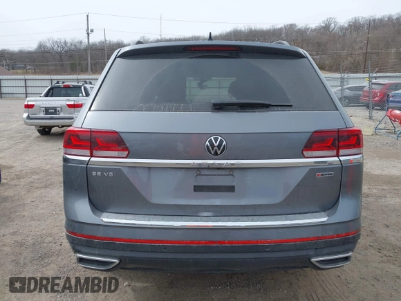 2021 Volkswagen Atlas SE with VIN 1V2KR2CA0MC570498, listed as a IAAI auction lot 41807676 with 56,434 mi miles and . Bid and sale history available at DreamBid. Image 17.
