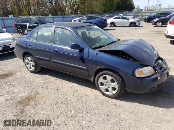 2005 Nissan Sentra 1.8 with VIN 3N1CB51DX5L456347, listed as a Copart auction lot 54887195 with 136,679 mi miles and Salvage Title. Bid and sale history available at DreamBid. Image 4.