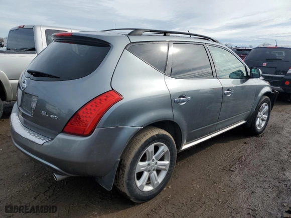 2007 Nissan Murano SL with VIN JN8AZ08W47W657964, listed as a Copart auction lot 47076565 with 114,971 mi miles and Salvage Title. Bid and sale history available at carsss.com. Image 3.