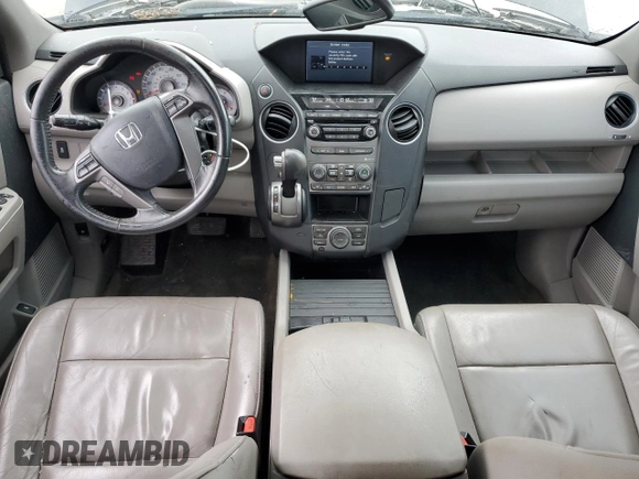2014 Honda Pilot EX-L with VIN 5FNYF3H73EB015573, listed as a Copart auction lot 54380885 with 197,366 mi miles and Salvage title. Bid and sale history available at DreamBid. Image 8.