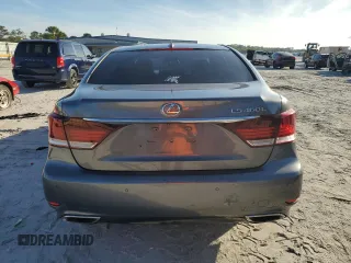 2014 Lexus LS 460 L with VIN JTHGL5EF6E5053407, listed as a Copart auction lot 86122884 with 105,023 mi miles and Salvage title. Bid and sale history available at DreamBid. Image 6.