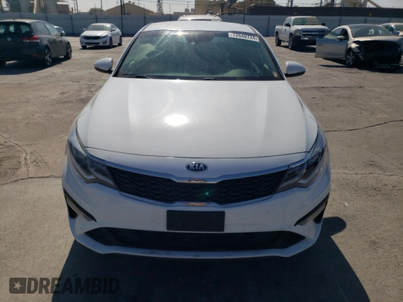 2019 Kia Optima LX with VIN 5XXGT4L34KG359520, listed as a Copart auction lot 72640724 with Not Provided miles and Salvage Title. Bid and sale history available at carsss.com. Image 5.