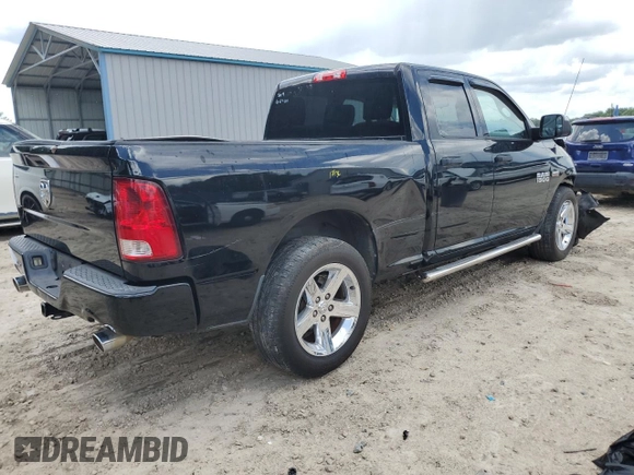 2014 Ram 1500 Tradesman with VIN 1C6RR6FT2ES198004, listed as a Copart auction lot 61048055 with 200,568 mi miles and Salvage title. Bid and sale history available at DreamBid. Image 3.