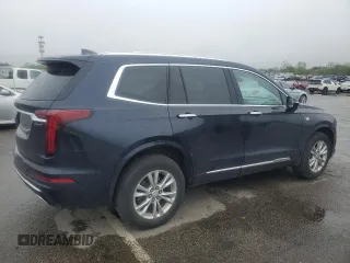 2021 Cadillac XT6 AWD Luxury with VIN 1GYKPBR4XMZ215970, listed as a Copart auction lot 56762225 with 47,800 mi miles and Salvage title. Bid and sale history available at DreamBid. Image 3.