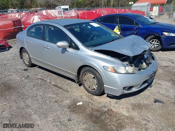 2009 Honda Civic Hybrid with VIN JHMFA36249S000925, listed as a IAAI auction lot 41823981 with 201,346 mi miles. Bid and sale history available at carsss.com. Image 1.