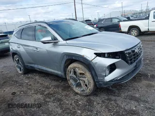 2024 Hyundai Tucson Limited z VIN 5NMJECDE6RH361615, wystawiony jako IAAI lot #41991432 z przebiegiem 25 287 mil mil oraz . Historia ofert i sprzedaży dostępna na DreamBid. Obrazek 1.