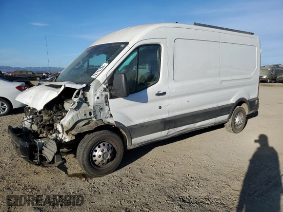 2020 Ford Transit Cargo with VIN 1FTBR2C84LKA11264, listed as a Copart auction lot 74114784 with 71,072 mi miles and Salvage Title. Bid and sale history available at carsss.com. Image 1.