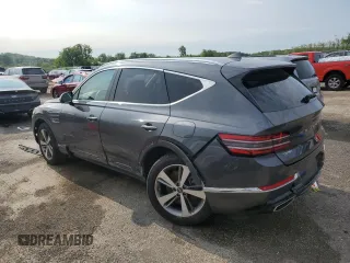 2021 Genesis GV80 with VIN KMUHBDSB1MU040490, listed as a Copart auction lot 58722915 with 49,981 mi miles and Salvage title. Bid and sale history available at DreamBid. Image 2.