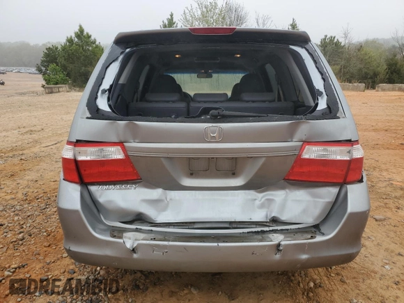 2006 Honda Odyssey EX-L with VIN 5FNRL38786B098075, listed as a Copart auction lot 51526235 with 164,192 mi miles and Salvage Title. Bid and sale history available at carsss.com. Image 6.