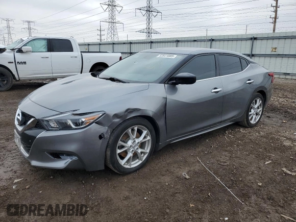 2016 Nissan Maxima SV with VIN 1N4AA6AP2GC396088, listed as a Copart auction lot 52641085 with Not Provided miles and Salvage Title. Bid and sale history available at DreamBid. Image 1.