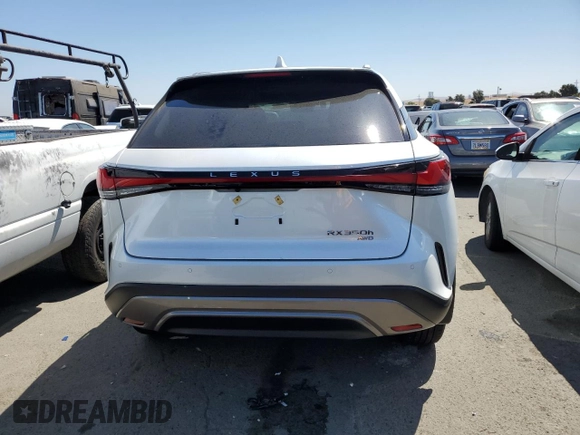 2023 Lexus RX with VIN 2T2BBMCA6PC018500, listed as a Copart auction lot 65984544 with Not Provided miles and Salvage Title. Bid and sale history available at carsss.com. Image 6.