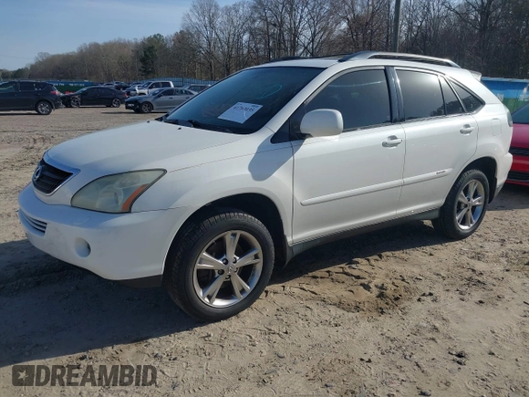 2007 Lexus RX 400h z VIN JTJGW31U472002782, wystawiony jako IAAI lot #41763035 z przebiegiem 228 650 mil mil oraz . Historia ofert i sprzedaży dostępna na DreamBid. Obrazek 2.