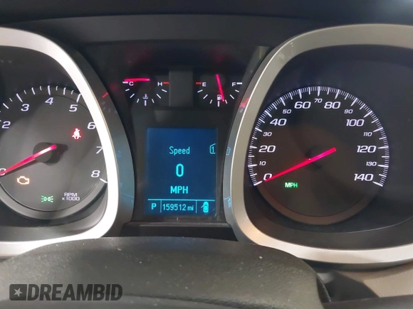 2012 Chevrolet Equinox LT w/2LT with VIN 2GNFLNE55C6216321, listed as a IAAI auction lot 41798024 with 159,512 mi miles. Bid and sale history available at carsss.com. Image 7.