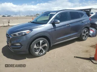 2017 Hyundai Tucson Sport z VIN KM8J3CA25HU288370, wystawiony jako Copart lot #55228165 z przebiegiem 57 625 mil mil oraz Szkoda całkowita • Salvage title. Historia ofert i sprzedaży dostępna na DreamBid. Obrazek 1.