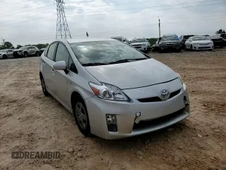 2010 Toyota Prius II with VIN JTDKN3DU5A5181691, listed as a Copart auction lot 52583355 with 191,452 mi miles and Salvage Title. Bid and sale history available at carsss.com. Image 10.