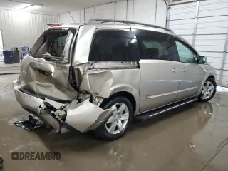 2005 Nissan Quest SL with VIN 5N1BV28UX5N104417, listed as a Copart auction lot 76886914 with 0 mi miles and Salvage Title. Bid and sale history available at carsss.com. Image 3.