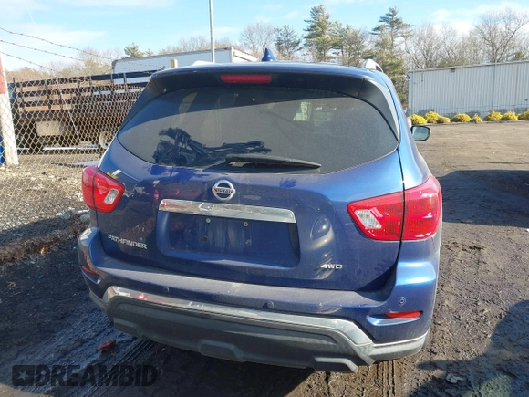 2019 Nissan Pathfinder Platinum with VIN 5N1DR2MM3KC648851, listed as a IAAI auction lot 41431981 with 58,435 mi miles and . Bid and sale history available at DreamBid. Image 17.