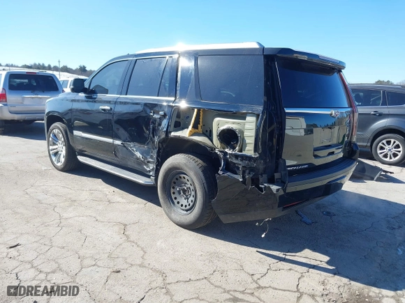 2018 Cadillac Escalade Luxury with VIN 1GYS4BKJ2JR213635, listed as a IAAI auction lot 41663754 with 65,991 mi miles. Bid and sale history available at carsss.com. Image 3.