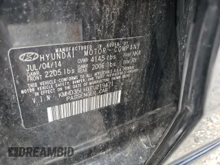2014 Hyundai Elantra GT with VIN KMHD35LHXEU219471, listed as a Copart auction lot 67723164 with 52,169 mi miles and Salvage Title. Bid and sale history available at carsss.com. Image 12.