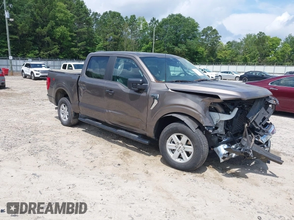 2022 Ford F-150 XL z VIN 1FTEW1EB9NFB50424, wystawiony jako IAAI lot #42553241 z przebiegiem 32 982 mil mil oraz . Historia ofert i sprzedaży dostępna na DreamBid. Obrazek 1.