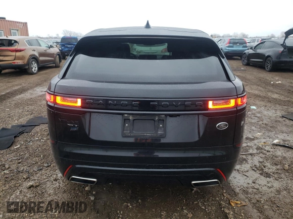 2020 Land Rover Range Rover Velar R-Dynamic S z VIN SALYK2FV7LA292961, wystawiony jako Copart lot #81680754 z przebiegiem 42 162 mil mil oraz Szkoda całkowita • Salvage title. Historia ofert i sprzedaży dostępna na DreamBid. Obrazek 6.