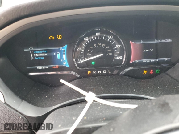 2017 Lincoln MKZ Hybrid Select with VIN 3LN6L5LU6HR629413, listed as a Copart auction lot 44742295 with 183,623 mi miles and Salvage Title. Bid and sale history available at DreamBid. Image 9.