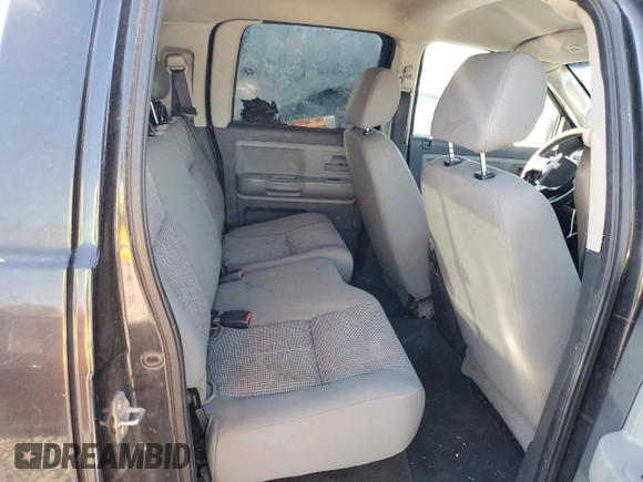2008 Dodge Dakota SLT with VIN 1D7HE48K18S561928, listed as a Copart auction lot 86441374 with 169,333 mi miles and Salvage Title. Bid and sale history available at DreamBid. Image 10.