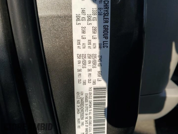 2010 Chrysler Town & Country Touring Plus with VIN 2A4RR8DX2AR358284, listed as a Copart auction lot 54311385 with 169,384 mi miles and Salvage Title. Bid and sale history available at DreamBid. Image 13.