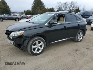 2012 Lexus RX 350 with VIN 2T2ZK1BA6CC082237, listed as a Copart auction lot 45843925 with 129,983 mi miles and Salvage Title. Bid and sale history available at carsss.com. Image 1.