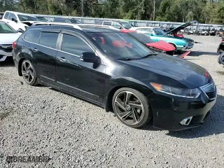 2012 Acura TSX Sport Wagon Tech Pkg with VIN JH4CW2H6XCC004221, listed as a Copart auction lot 87576035 with 123,688 mi miles and Salvage Title. Bid and sale history available at carsss.com. Image 11.